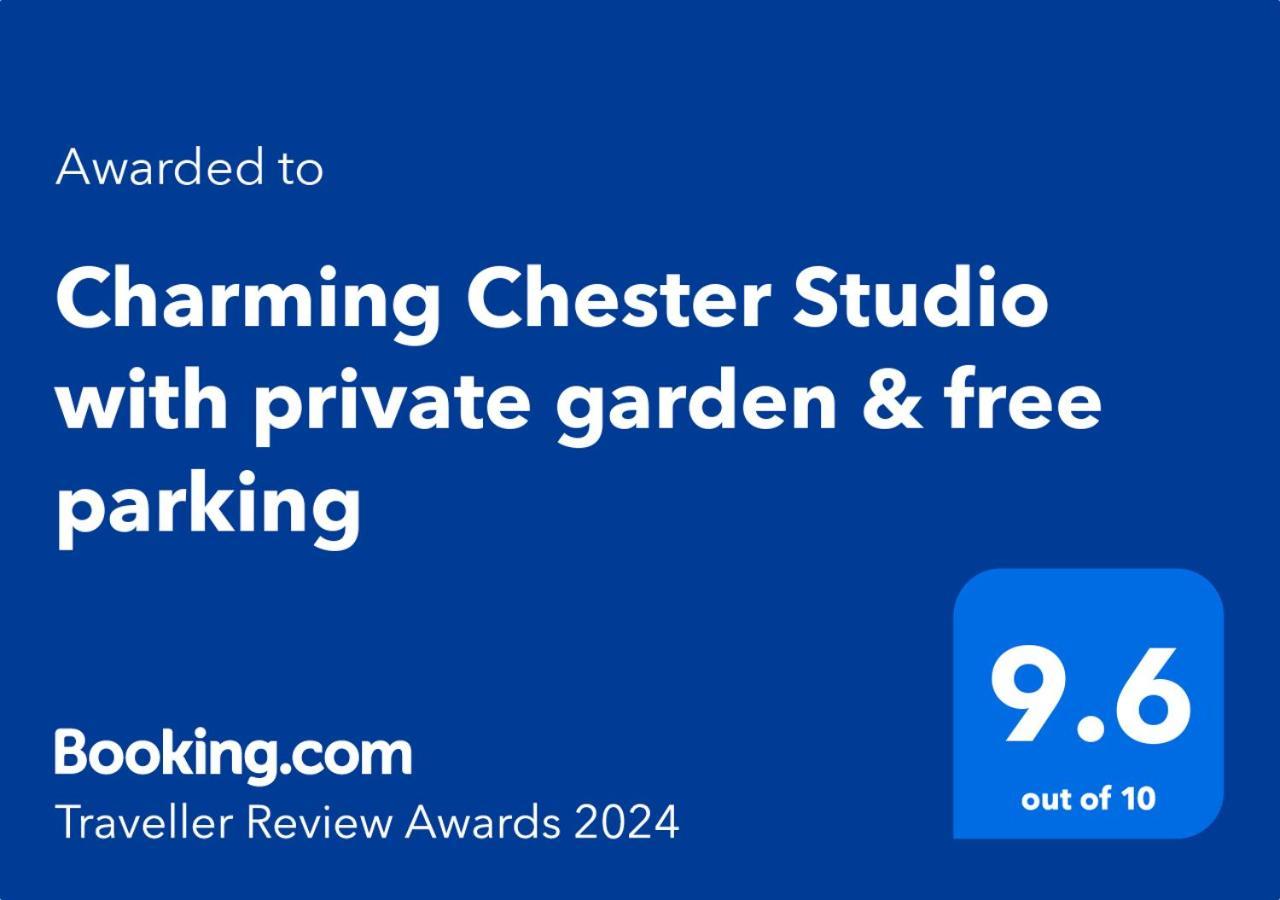 Charming Chester Studio With Private Garden & Free Parking エクステリア 写真